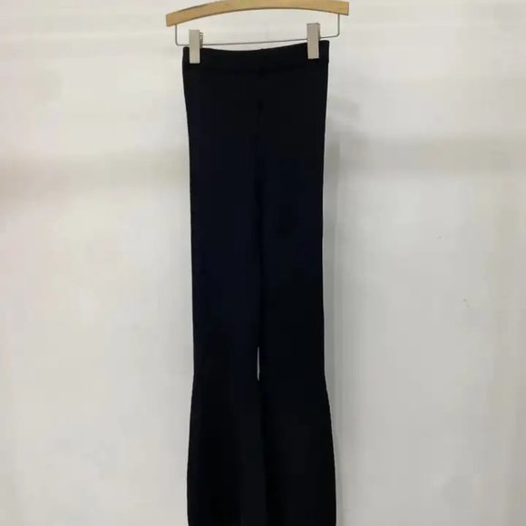 COPY - Maje Black Flared Pants - Picture 3 of 4
